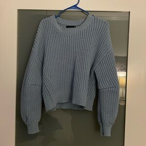 Banana Republic TEXTURED SWEATER baby blue
